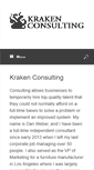 Mobile Screenshot of krakenconsulting.com